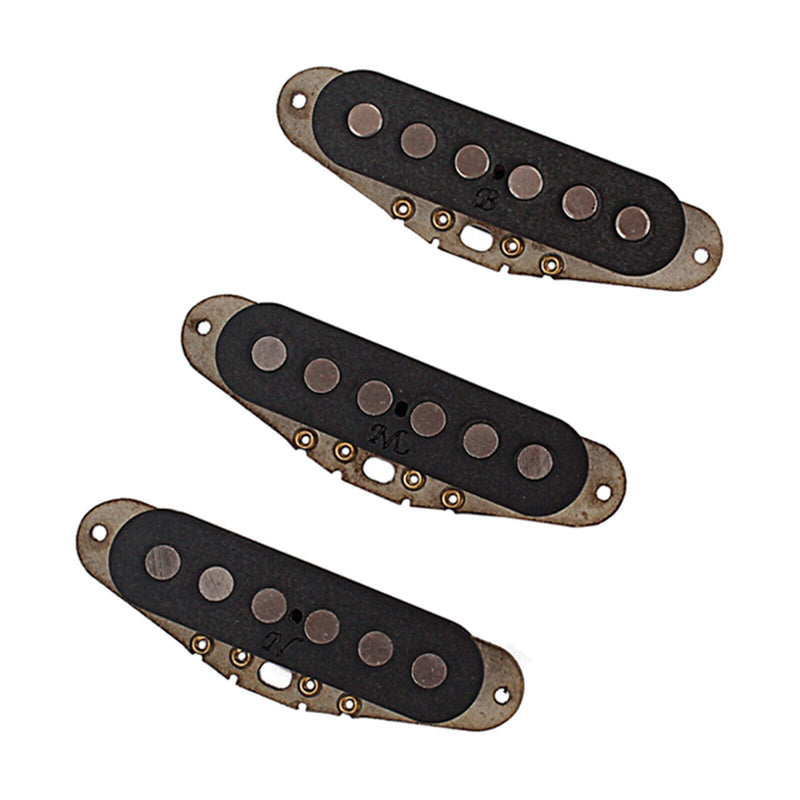 Pack of 3 Alnico 5 Single Coil Electric Guitar Pickup Neck Middle Bridge Pickup