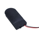 4 Pcs Black Plastic Battery Holder for 2 x 3V CR2032 Coin Button Cell
