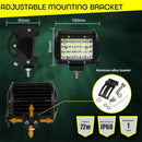 72W LED Work Light Bar Spot Beam Offroad Car Diving Truck SUV 4WD ATV  JfJ Gn