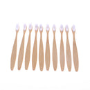 10Pc Oral Care Durable Toothbrush Bamboo Environmental Soft Teeth Brushes M&O