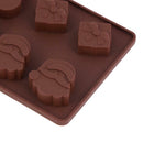 Christmas Silicone Cake Cookie Mold DIY Fondant Chocolate Baking Tool