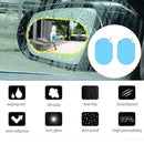 2Pcs Oval Car Auto Fog Rainproof Rearview Mirror Protect Film Accessory U8R9