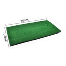 Backyard Golf Mat Residential Training Hitting Pad Practice Rubber Tee Hold BRC.