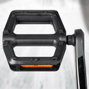 Pair 9/16" Pedals Mountain Bike Hybrid Racing Sports Bicycle Reflectors Black