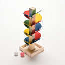 Wooden Tree Ball Run Track Play Game Supplies Kids Intelligence Educational gift