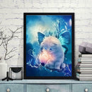 5D DIY Full Drill Diamond Painting Cute Cat Cross Stitch Embroidery Mosaic