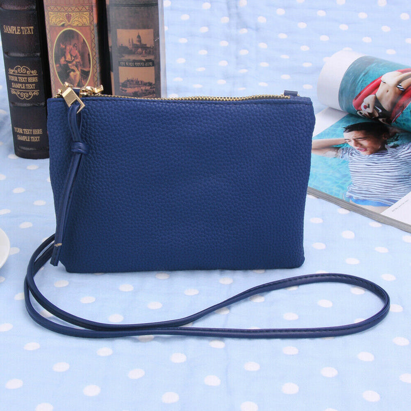 New PU Leather Women Litchee Patern Small Bags Shoulder Bag Crossbody Bag