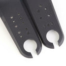 2pcs M365 Electric Scooter Parts Front Fork Plastic Cover Housing (Grey)