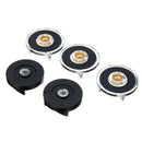 3 Plastic Gear Base & 2 Rubber Gear Replacement Set For Magic Bullet Spare LJ