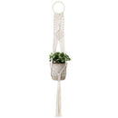 Macrame Plant Hangers Indoor Wall Hanging Planter Holder Cotton Rope Home B