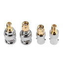 4pcs BNC to SMA Male/Female 4 Type Straight Converter Connectors Adapters