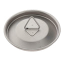 Portable Titanium Alloy Mug Lid Camping Picnic Leakproof Water Cup Cover with