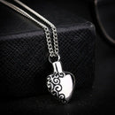 Heart  Urn Necklace for Ashes Urn Jewelry Memorial Pendant Keepsake GiftJ Gw