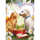Mosaic Decor Full Drill Diamond Painting DIY Bead Art (WX686 Bone Dog) A