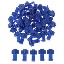 50Pcs Lock Wire Electrical Cable Connector Quick Splice Terminals Connect- OZ