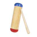 Wooden Hand Drum with Mallet Children Fun Playing Learning Educational Toys
