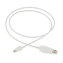 Micro USB LED Cable, 1m Cool Colorful Visable Flowing Light Data Sync / Fast