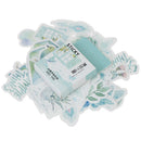 46pcs/box Mint Summer Diary Stickers Paper Lables DIY Gifts Packaging Decor JR