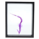 Plant Specimen Wood Photo Frame Double-sided Glass Photo Frame Black
