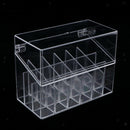 18-GRID LIPSTICK BRUSHES POWDER PALETTE COSMETIC STORAGE MAKEUP ORGANIZER HOLDER