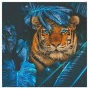 5D DIY Full Drill Diamond Painting Leaf Tiger Cross Stitch Embroidery Craft