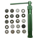 Clay Extruder Gun with 20 Tips Sugar Paste Extruder Cake Decor Tool Cake Fo