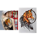 Waterproof Fox Dreamcatcher Temporary Tattoo Large Arm Body Art Tattoos LJ