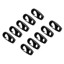 20xShock Cord Bungee Leash End Hooks for 7mm Rope Kayak Fixing Accessories