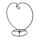 Black Iron Hanging Plant Holder Landscaping Garden Decor & Heart-shaped