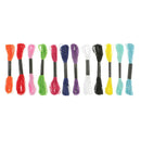12x Colorful Embroidery Cross Stitch Threads for Friendship Bracelets String