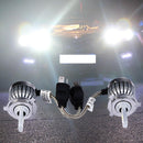 H4 LED Light Headlight Vehicle Car Hi/Lo Beam Bulb Kit 6000k 60W 6000LM White
