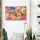 Colorful Donuts Full Drill Diamond Painting 5D Mosaic Picture Home Decor