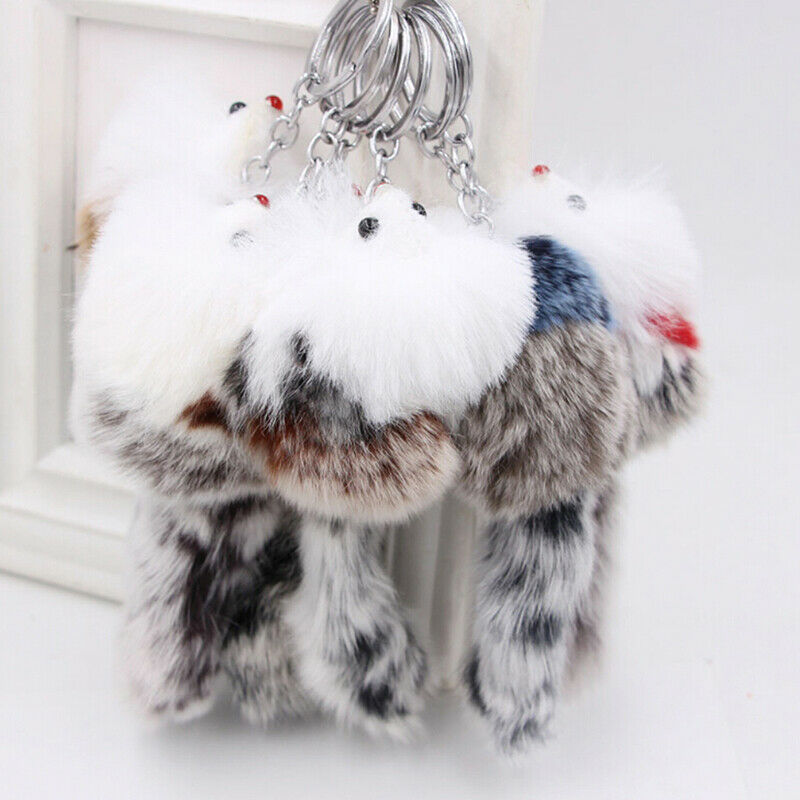1pc Cute Fox Key Chain Keyrings Car Bag Charm Pandent Keychain Women Jewelry Gw