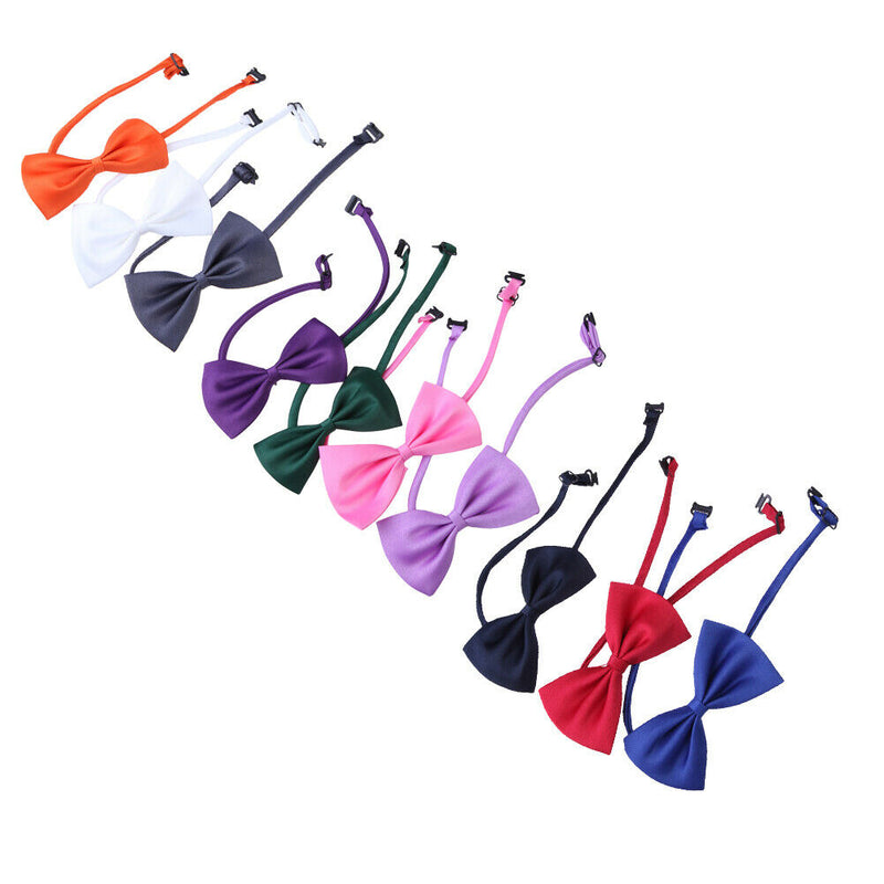 10PCS New Lovely Cute Bow Tie For Dog Cat Pet Necktie Neck Collar