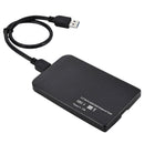 2.5in USB3.0 Ultra Thin SATA SSD HDD Hard Drive Dock Enclosure Case(Black)