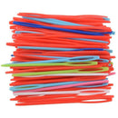 100 pcs 7CM/2 3/4inch Plastic Hand Sewing Yarn Darning Tapestry Needles Pla