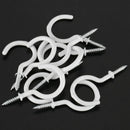 2.7 inch Cup Mug Hooks Shouldered stainless steel Screw-in plastic coated H N6Y6