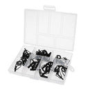 40 X Stainless Steel Fishing Rod Guide Fishing Rod Top Ring Ceramic Ring,