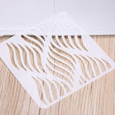 Theme Hollow Lace Ruler Embossing Template DIY Photo Album Drawing Tools