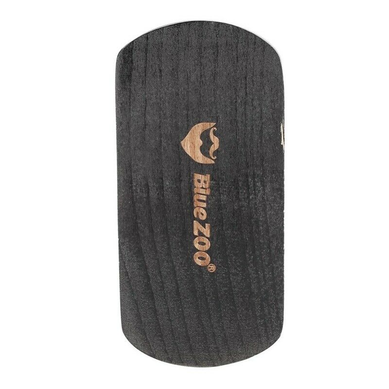 Bluezoo Men Mustache Oval Black Brush Beard Care Shaving Cleaning Grooming  F5L2