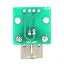 USB-05 USB to DIP Adapter Plate Female Head Socket B Type Printer Cable A