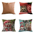 Decorative Throw Pillow Covers Only For Couch, Sofa,Bed Set Of 4 Modern Des
