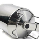 Stainless Steel Batter Funnel Handhold Pancake Batter Supply Dispenser Kitc O5O5