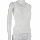 White Feminine Lace Blouses New Casual Women Summer Dress Women's Width Str