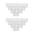 20pcs Clear Chair Leg Floor Protectors Chair Leg Cups Hardware