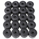 20pcs 17mm Wheel Lug Nut Bolt Cap Dust Cover+Hook Kit Fit For VW Volkswagen VCFD