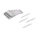 18 mm Stainless Steel Double Folding Clasp Buckle for Watch Band Strap E1X6