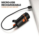 Bicycle Light, Bicycle Headlights 450 Lumens, IPX6 Waterproof 6 Modes of Ri