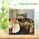 5D DIY Full Drill Diamond Painting Sewing Machine Embroidery Kits (HG478)