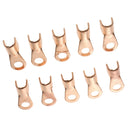 10 Pieces 200A New Crimp Terminal Electrical Cable Connector Copper Rings